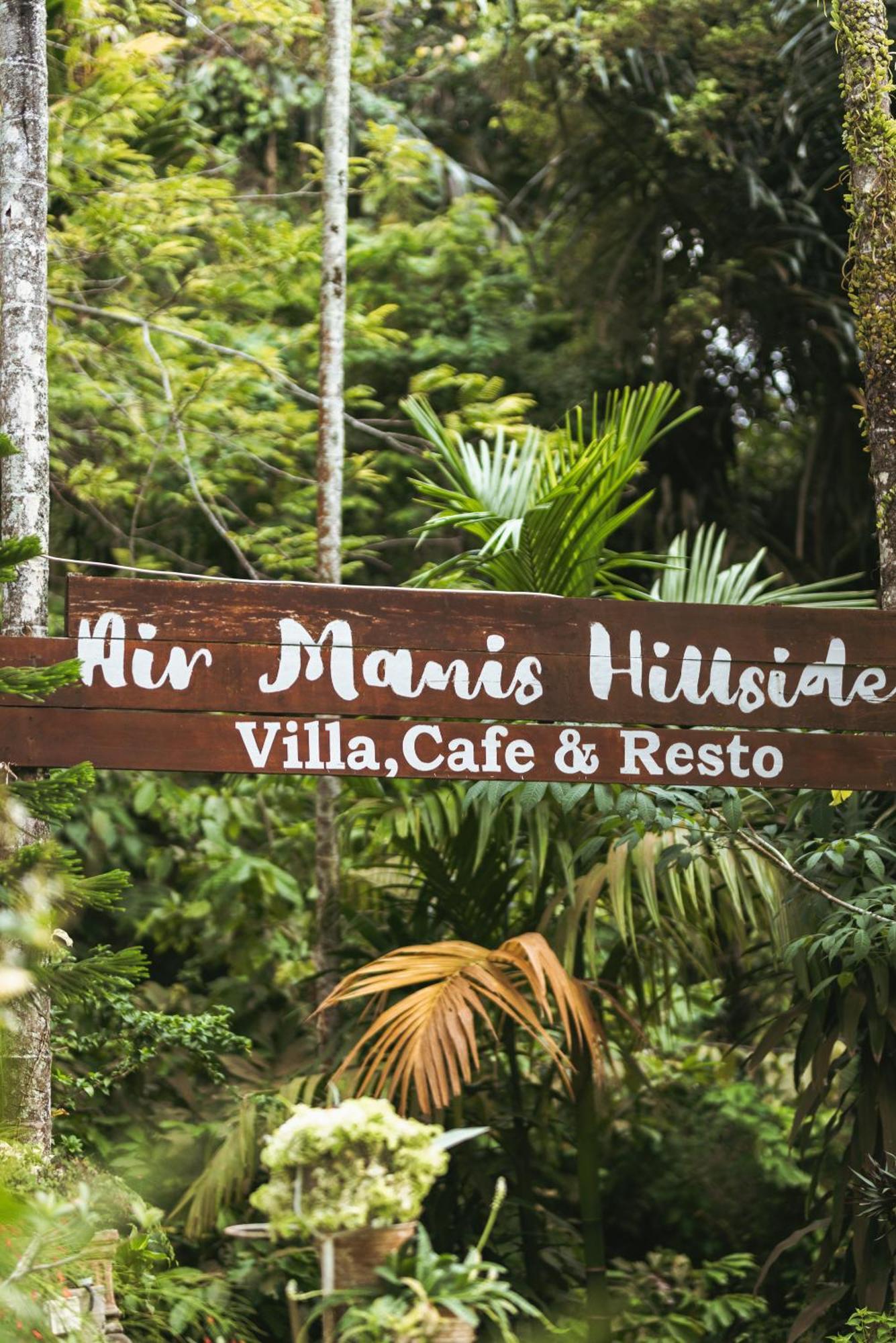 Air Manis Hillside Villa Cafe & Resto Padang (Sumatra) Exterior foto